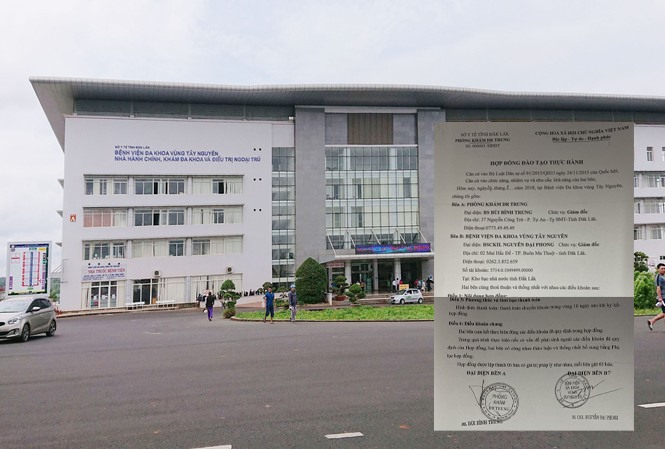 Chi tiết về hợp đồng với Phòng khám Dr. Trung